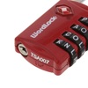 Wordlock Luggage Word Lock Tsa 4-Dial Red LL-206-RD
